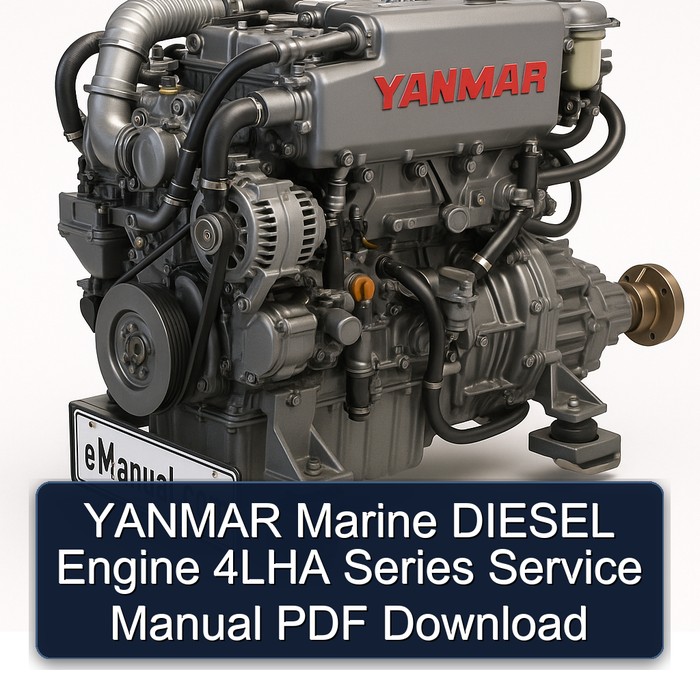 YANMAR Marine DIESEL Engine 4LHA Series Service Manual PDF Download