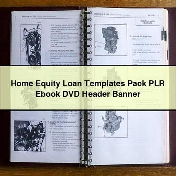Home Equity Loan Templates Pack Plr Ebook DVD Header Banner PDF Download