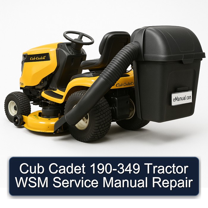 Cub Cadet 190-349 Tractor Workshop Service Repair Manual PDF Download