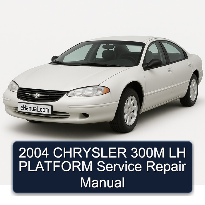 2004 CHRYSLER 300M LH PLATFORM Service Repair Manual