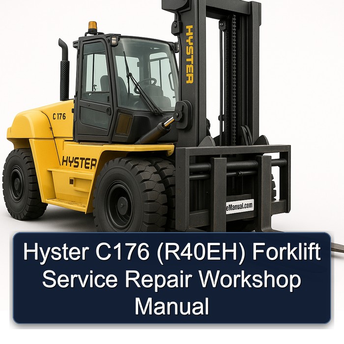 Reparaturhandbuch für Gabelstapler Hyster C176 (R40EH)