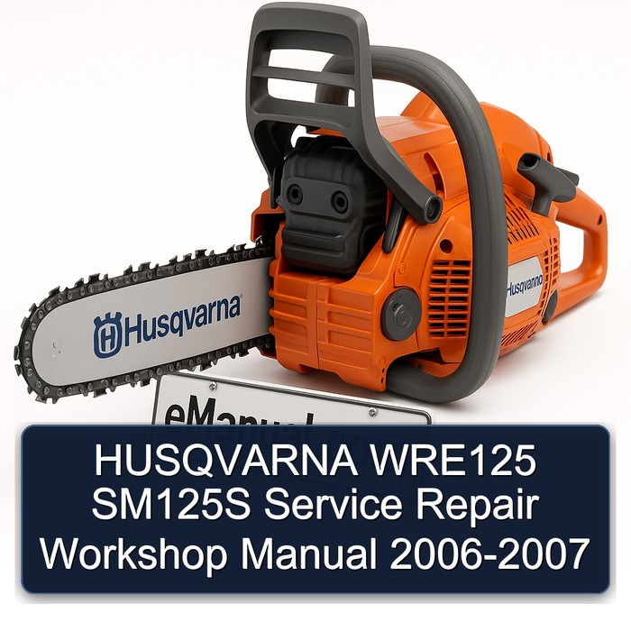 HUSQVARNA WRE125 SM125S Service Repair Workshop Manual 2006-2007