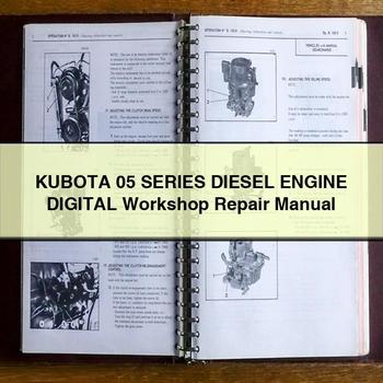 Kubota 05 Series Diesel Engine Digital Workshop Service Repair Manual PDF Download
