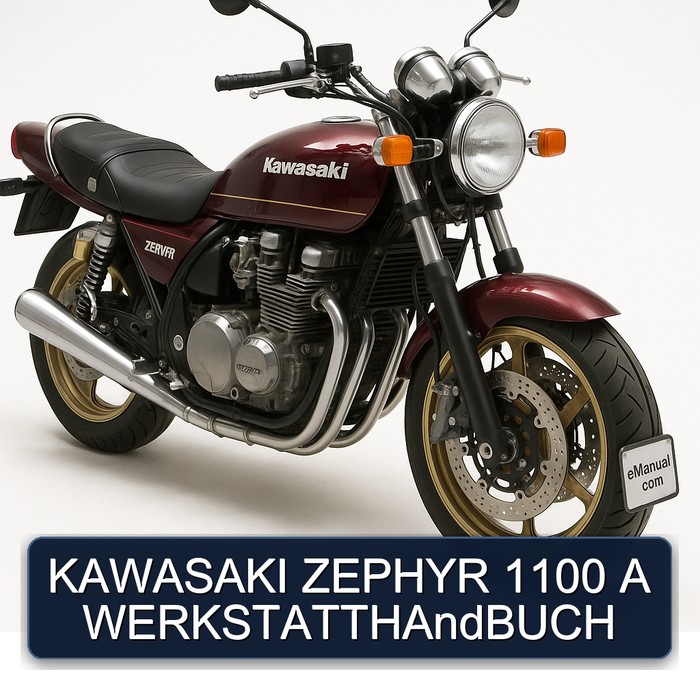 KAWASAKI ZEPHYR 1100 A WERKSTATTHAndBUCH