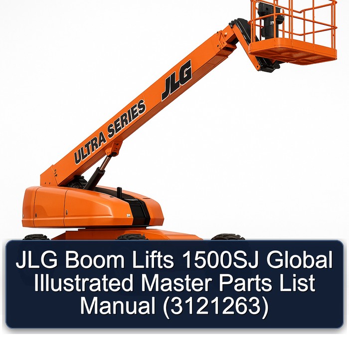 Jlg Boom Lifts 1500SJ Global (3121263) Parts Catalog PDF Download