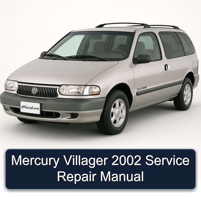 Mercury Villager 2002 Manual de servicio y reparación