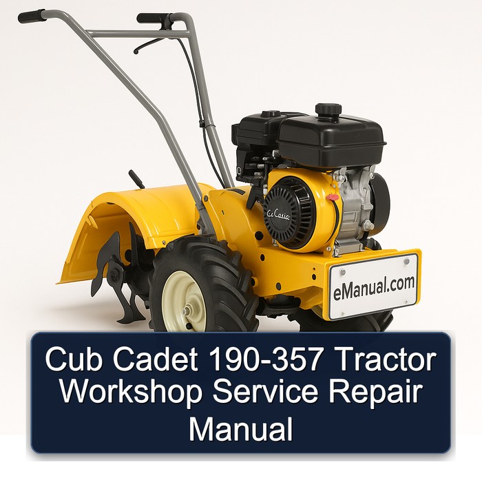 Cub Cadet 190-357 Tractor Workshop Service Repair Manual PDF Download