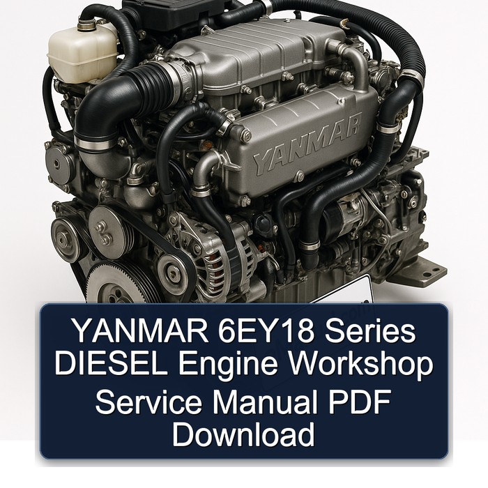 YANMAR 6EY18 Series DIESEL Engine Workshop Service Manual PDF Download
