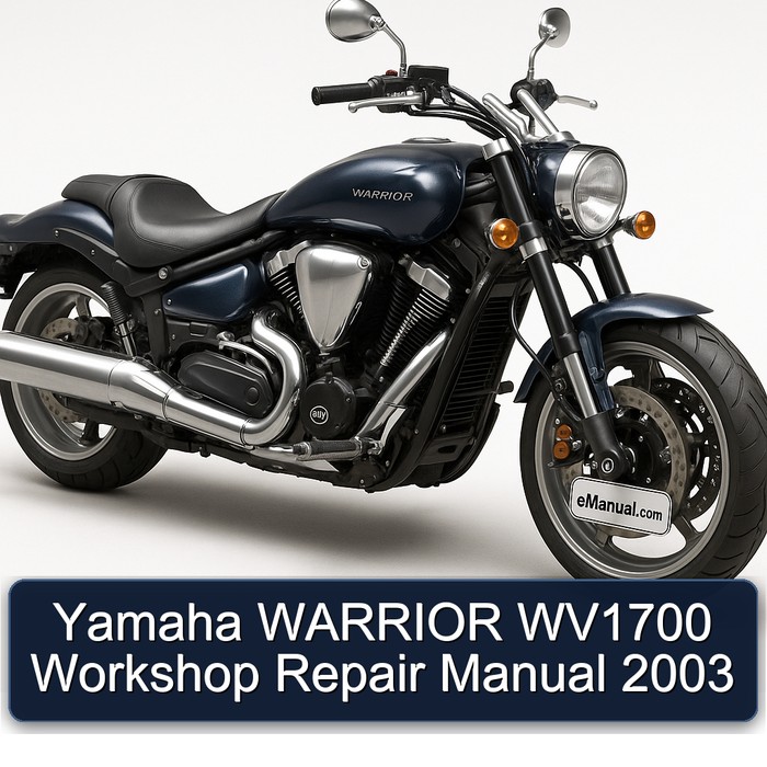 Yamaha WARRIOR WV1700 Workshop Repair Manual 2003