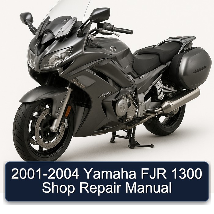 2001-2004 Yamaha FJR 1300 Shop Repair Manual