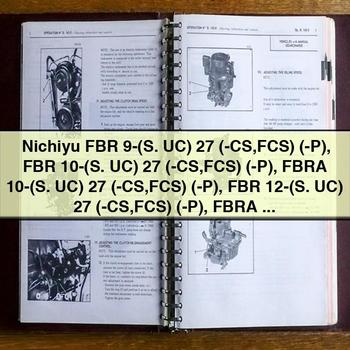 Nichiyu Fbr 9-12 Series Forklift Workshop Service Repair Manual PDF Download