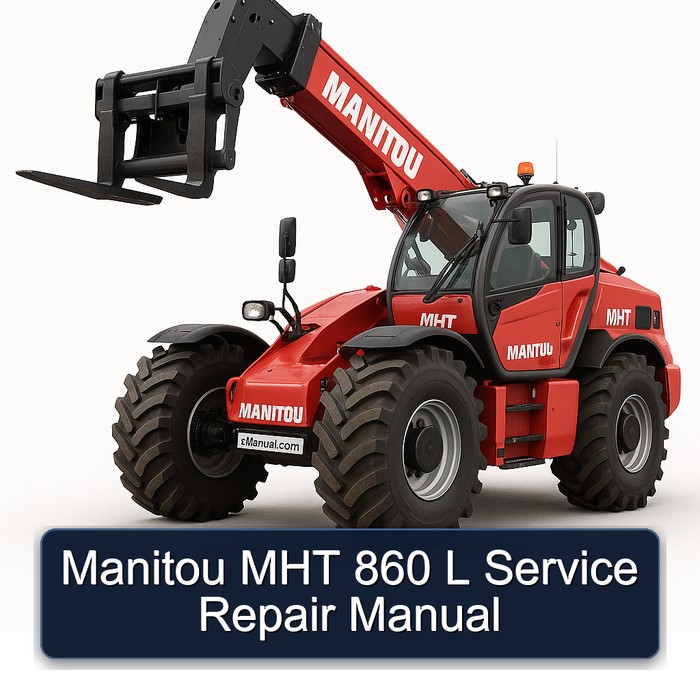 Manual de Servicio y Reparación Manitou MHT 860 L
