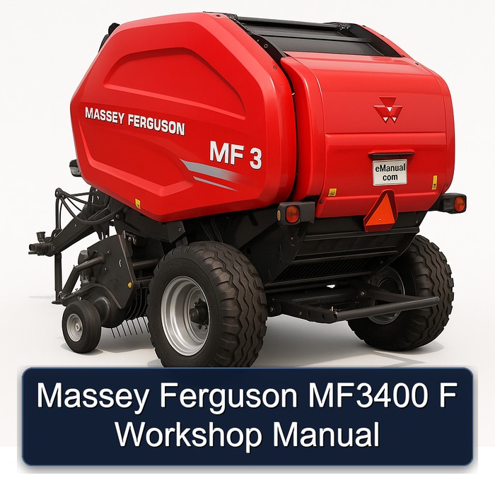 Massey Ferguson MF3400 F Workshop Manual 