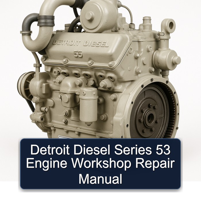 Manual de Reparación del Motor Detroit Diesel Serie 53