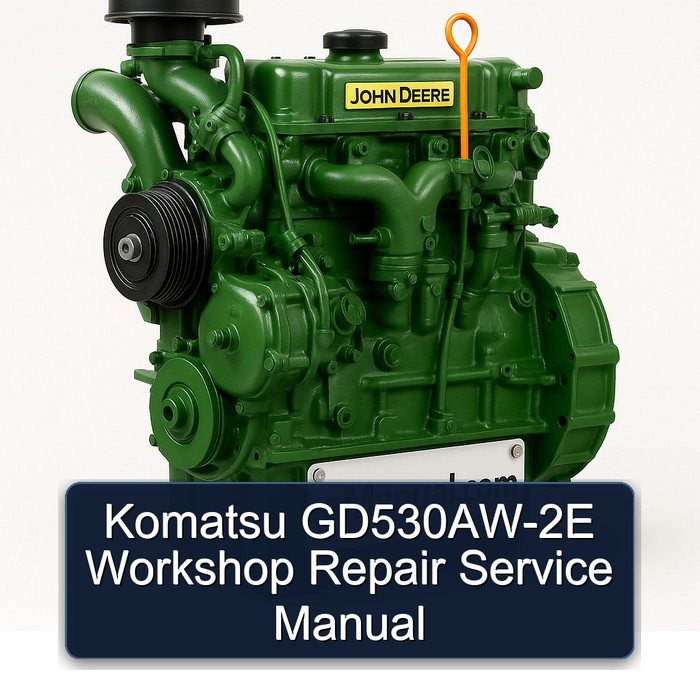 Komatsu GD530AW-2E Workshop Repair Service Manual 