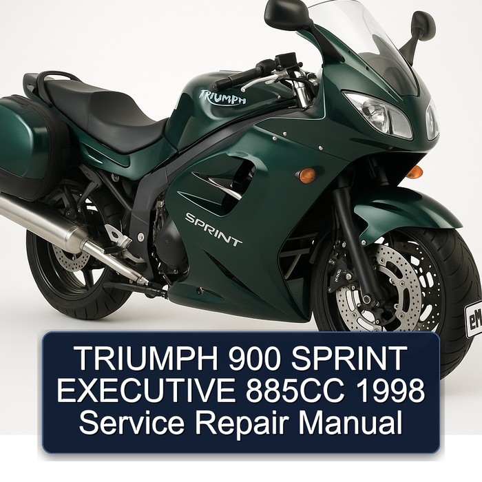 TRIUMPH 900 SPRINT EXECUTIVE 885CC 1998 Service Repair Manual