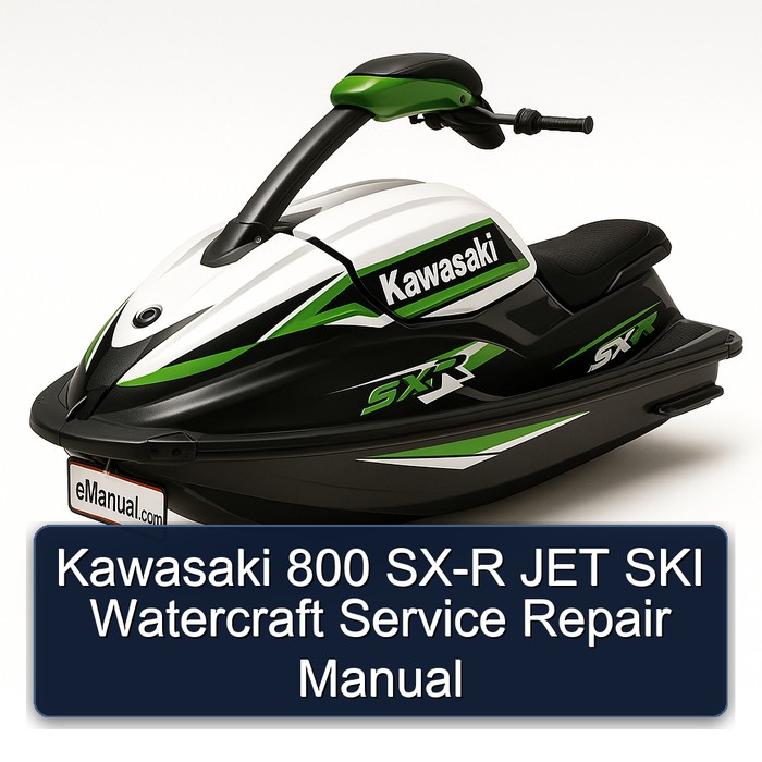 Kawasaki 800 SX-R JET SKI Watercraft Service Repair Manual