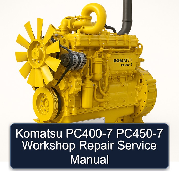 Komatsu PC400-7 PC450-7 Workshop Repair Service Manual 