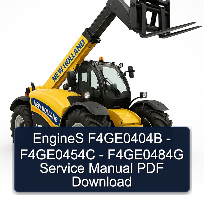 Manual de Servicio F4GE0404B - F4GE0454C - F4GE0484G (Motores EngineS)