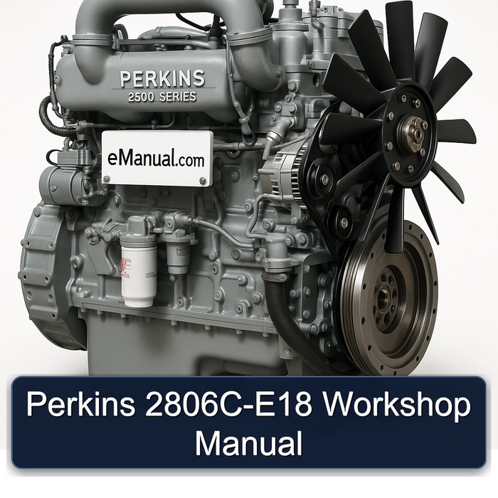Perkins 2806C-E18 Werkstatt-Handbuch