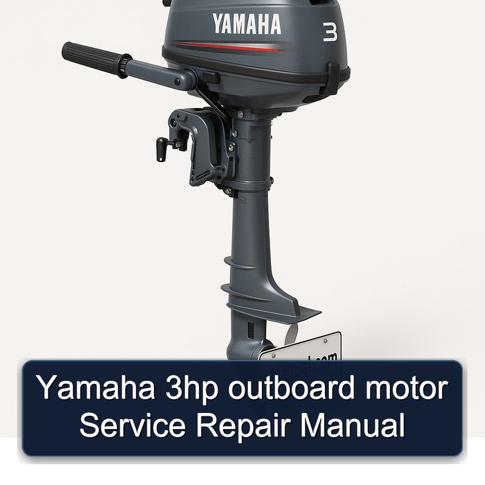 Yamaha 3hp outboard motor Service Repair Manual