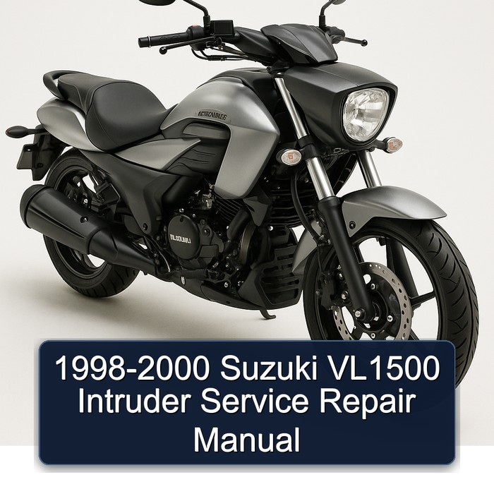 1998-2000 Suzuki VL1500 Intruder Manual de servicio y reparación