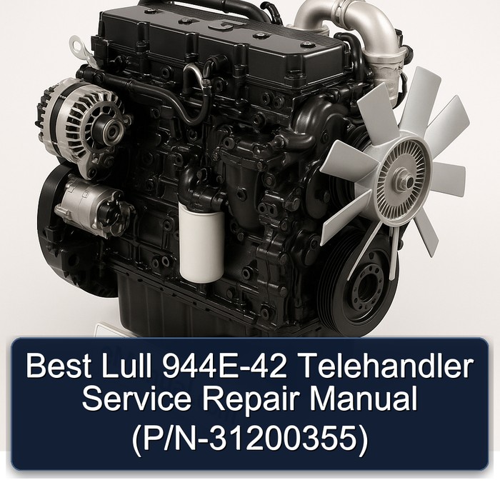 Best Lull 944E-42 Telehandler Manual de servicio y reparación (P/N-31200355)