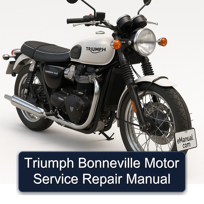 Triumph Bonneville Motor Service Repair Manual 