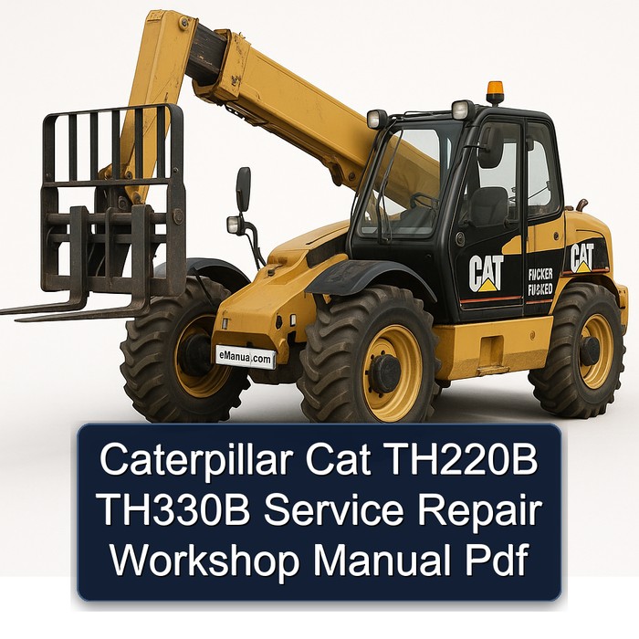 Caterpillar Cat TH220B TH330B Workshop Service Repair Manual PDF Download