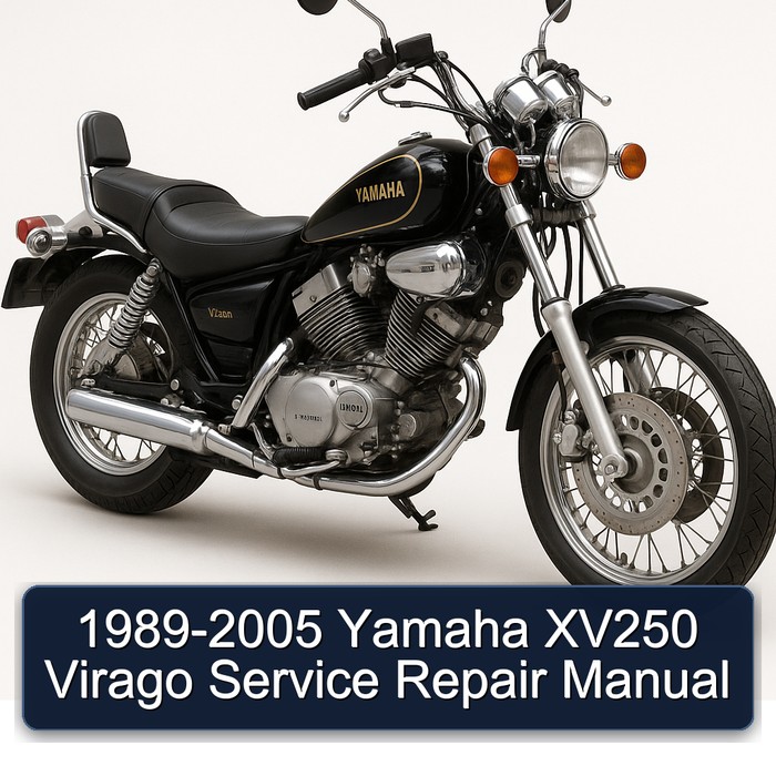 1989-2005 Yamaha XV250 Virago Service Repair Manual