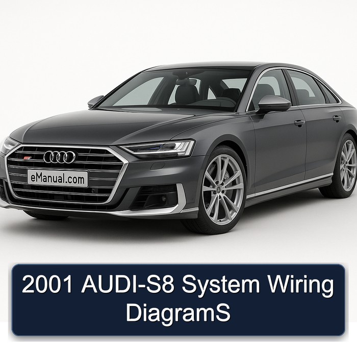 2001 AUDI-S8 System Wiring DiagramS