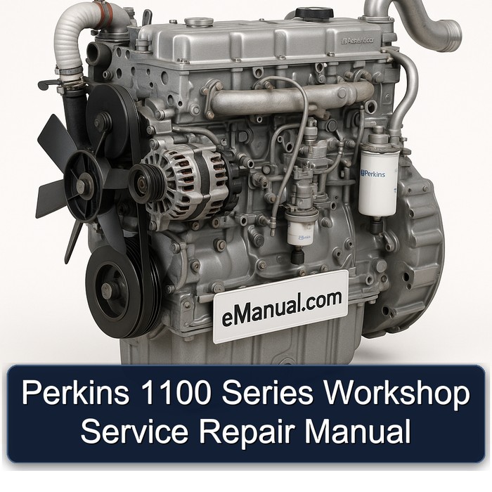 Perkins 1100 Series Workshop Manual de servicio y reparación
