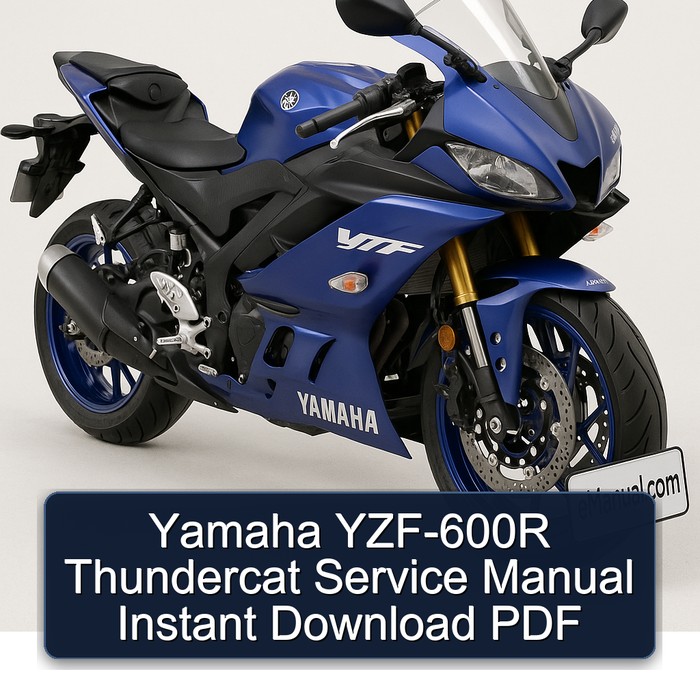 Manual de Servicio Yamaha YZF-600R Thundercat (Descarga Instantánea PDF)