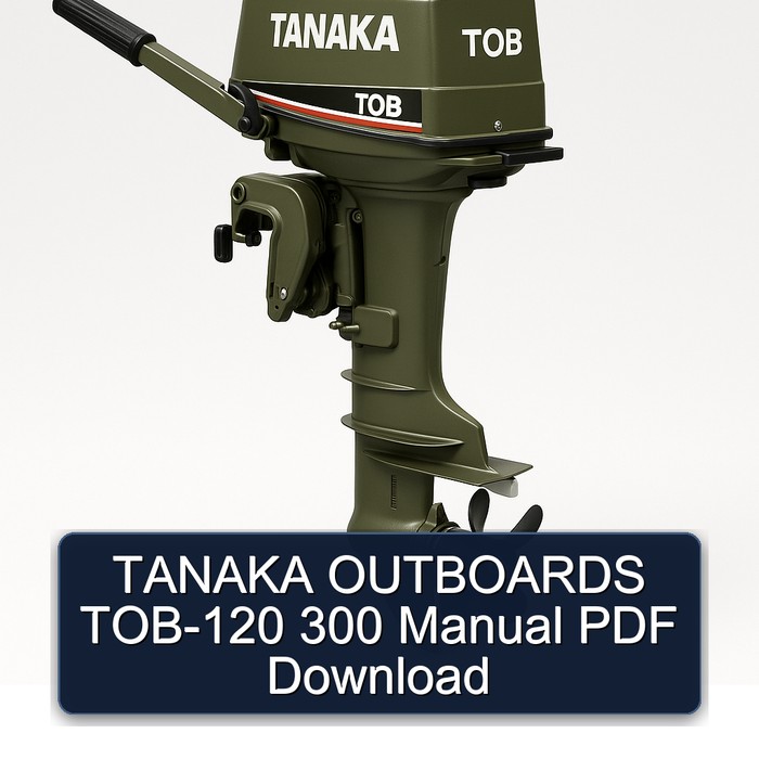 TANAKA OUTBOARDS TOB-120 300 Manual PDF Download