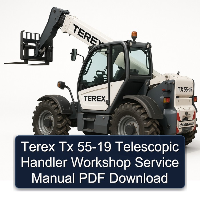 Terex Tx 55-19 Telescopic Handler Workshop Service Manual PDF Download