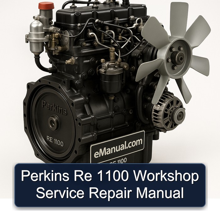 Manual de Servicio y Reparación Perkins Re 1100
