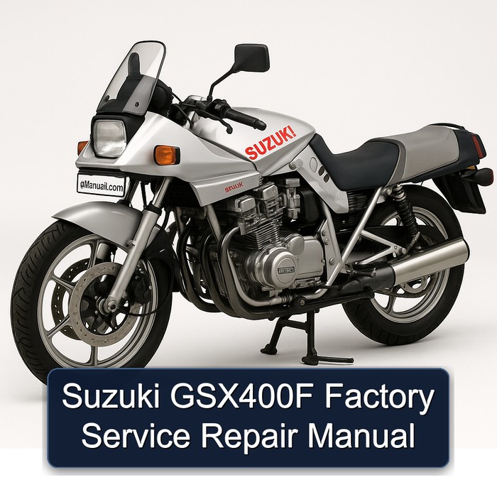 Suzuki GSX400F Factory Service Repair Manual