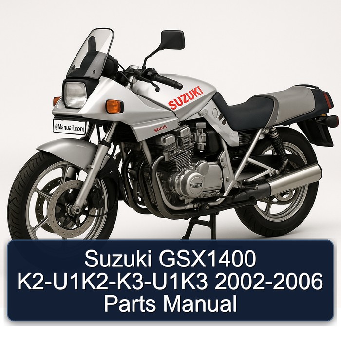 Suzuki GSX1400 K2-U1K2-K3-U1K3 2002-2006 Parts Manual