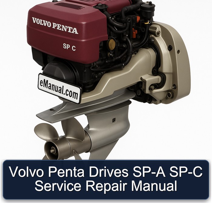 Volvo Penta Drives SP-A SP-C Manual de servicio y reparación