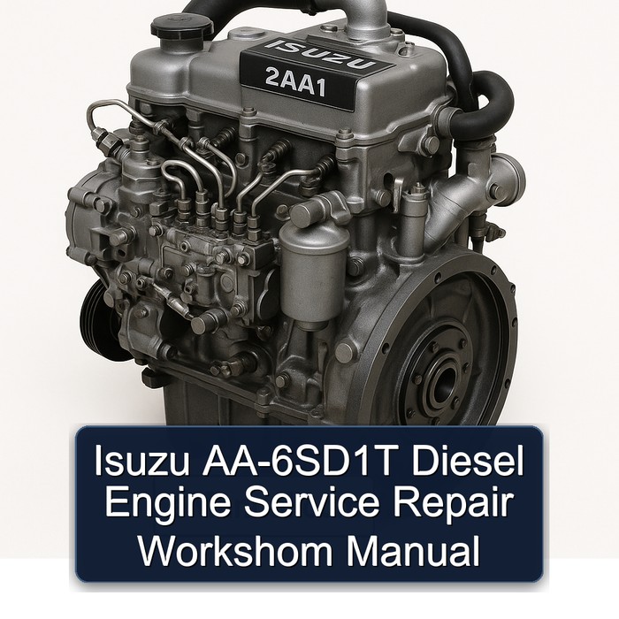 Isuzu AA-6SD1T Diesel Engine Service Repair Workshom Manual
