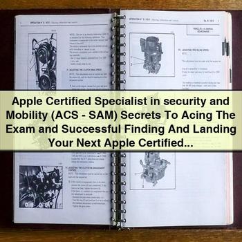 Apple Certified Specialist in Security and Mobility (Acs-Sam) Exam Preparation Guide by Kathy Byers PDF Download