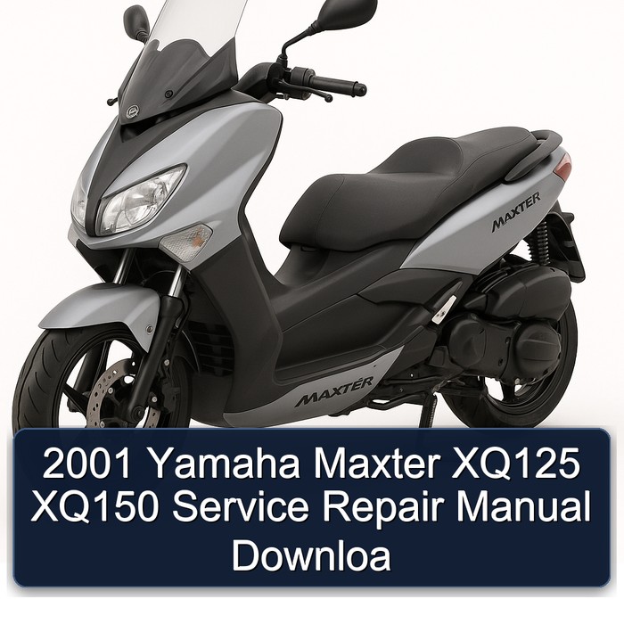 2001 Yamaha Maxter XQ125 XQ150 Service Repair Manual Downloa