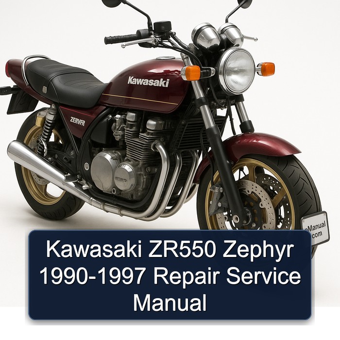 Kawasaki ZR550 Zephyr 1990-1997 Repair Service Manual