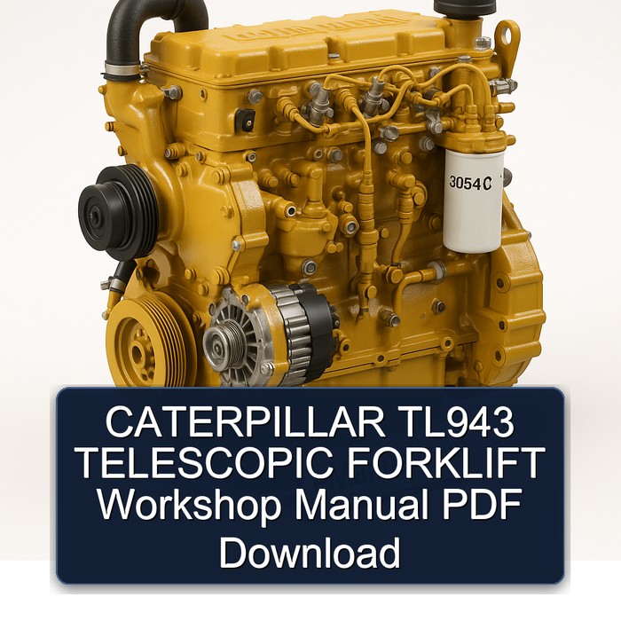 Manual de Taller - Cargador Telescópico Caterpillar TL943 (PDF)