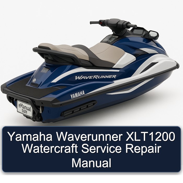 Yamaha Waverunner XLT1200 Watercraft Service Repair Manual