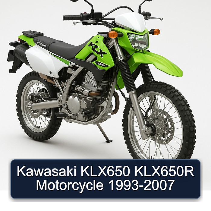 Kawasaki KLX650 KLX650R Motorcycle 1993-2007