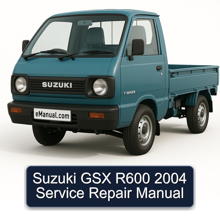 Suzuki GSX R600 2004 Manual de servicio y reparación