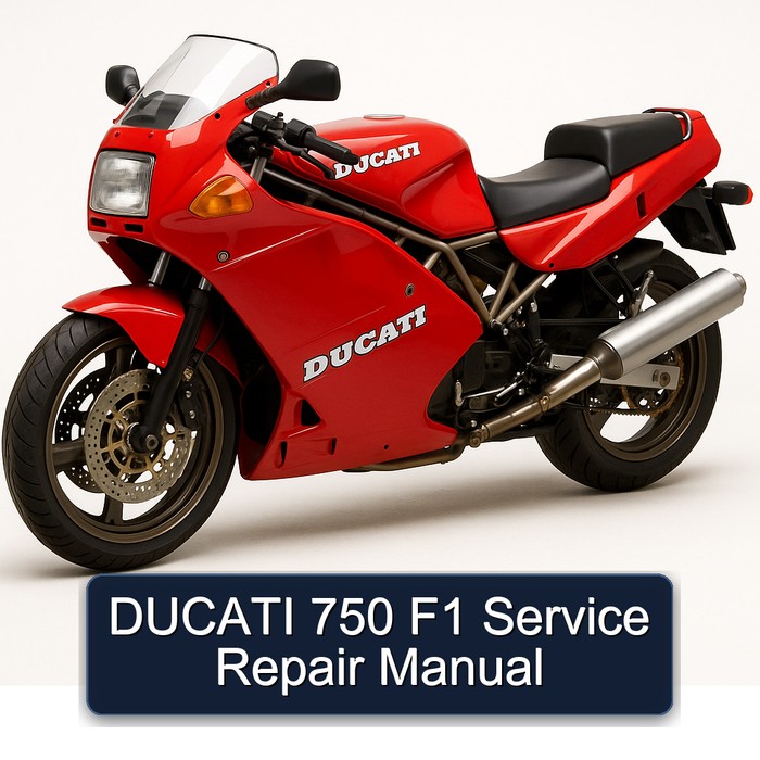 DUCATI 750 F1 Manual de servicio y reparación