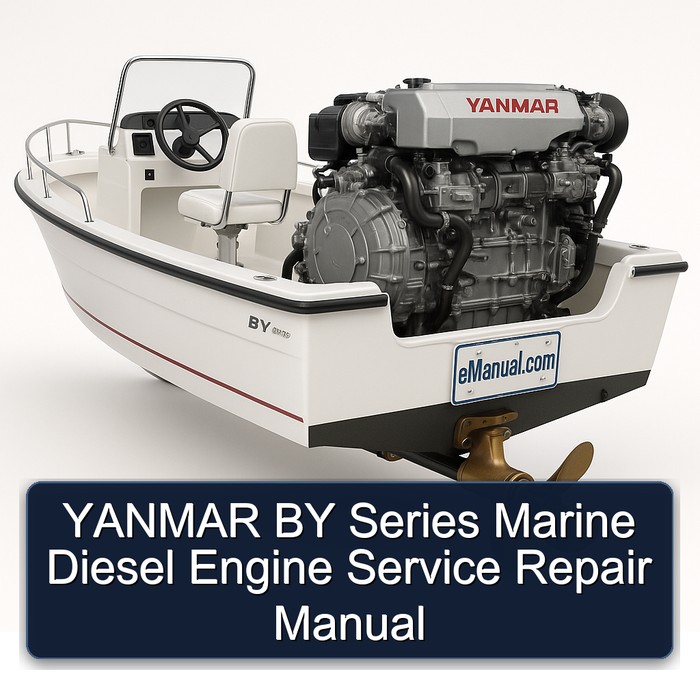YANMAR BY Series Marine Diesel Engine Manual de servicio y reparación