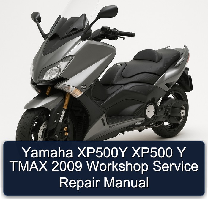 Yamaha XP500Y XP500 Y TMAX 2009 Workshop Manual de servicio y reparación